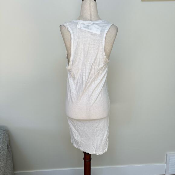 ETOILE ISABLE MARANT Women's Scoop Neck Sleeveless Top Size M In White - Picture 2 of 7
